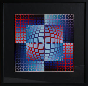 Untitled 2 from Progressions Poster | Victor Vasarely,{{product.type}}