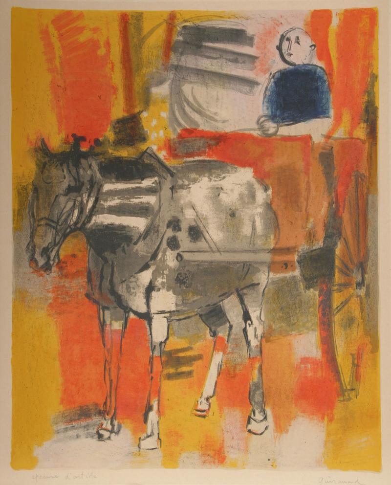 Untitled 2 Lithograph | Paul Guiramand,{{product.type}}