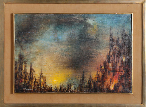 Untitled 2 Oil | Leonardo Nierman,{{product.type}}