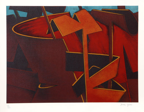 Untitled 21 Lithograph | Jasha Green,{{product.type}}