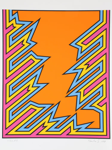 Untitled 21 Screenprint | Nicholas Krushenick,{{product.type}}