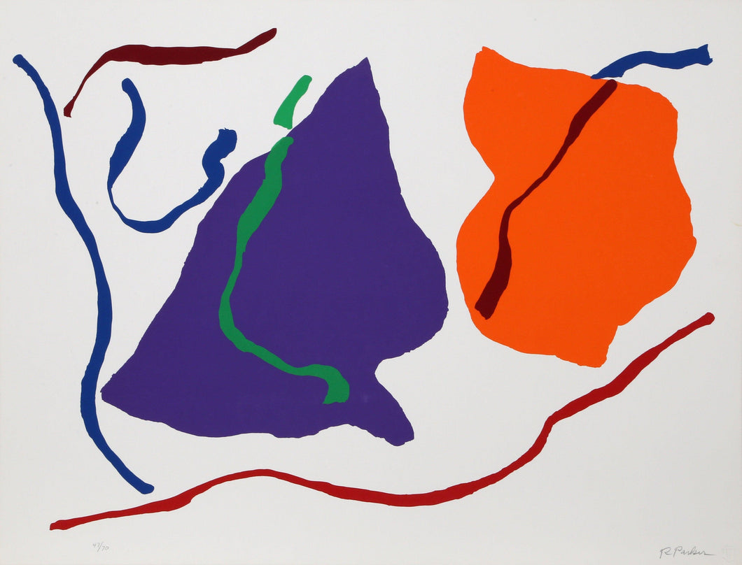 Untitled 23 Screenprint | Raymond Parker,{{product.type}}