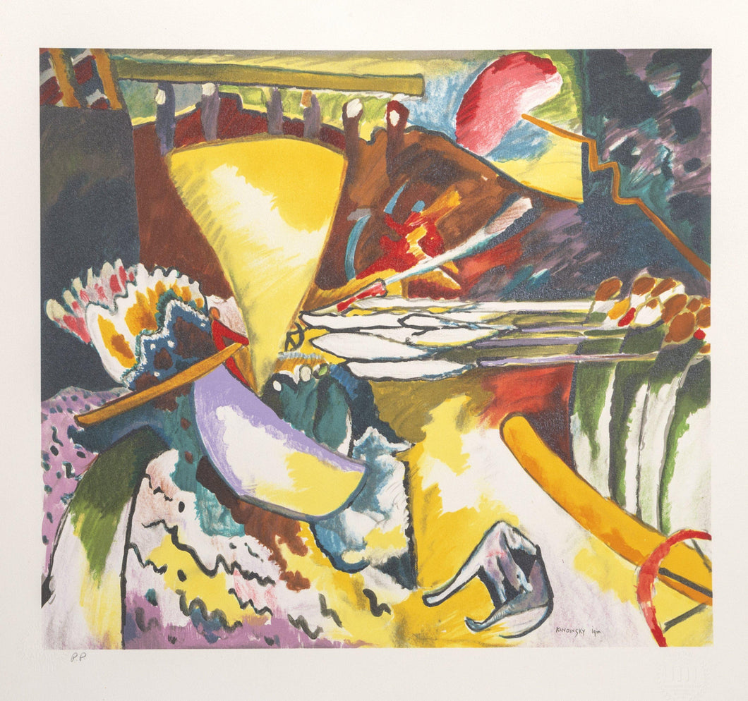 Untitled - 25A Lithograph | Wassily Kandinsky,{{product.type}}