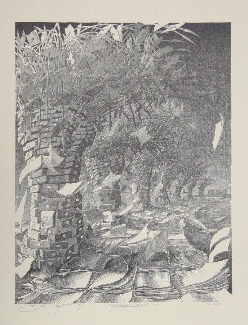 Untitled 26 Lithograph | Wojtek Kowalczyk,{{product.type}}