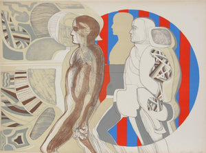 Untitled 3 Lithograph | Arnold Belkin,{{product.type}}