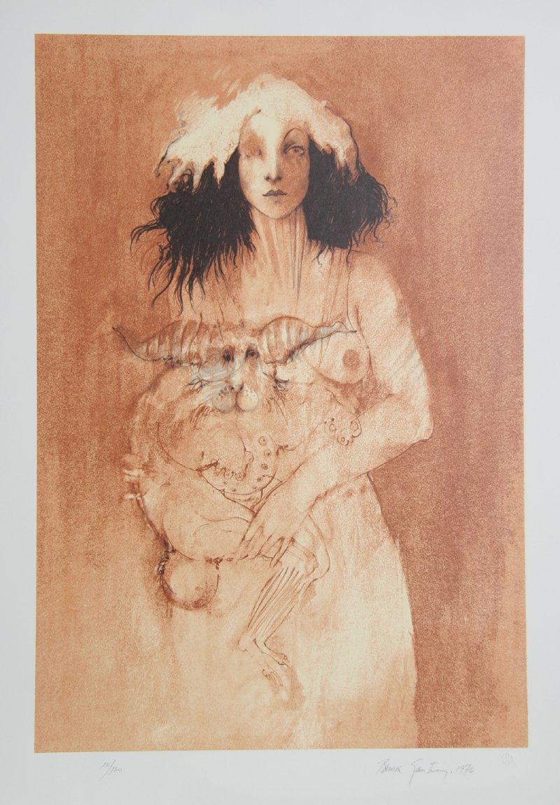 Untitled 47 Lithograph | Ramon Santiago,{{product.type}}