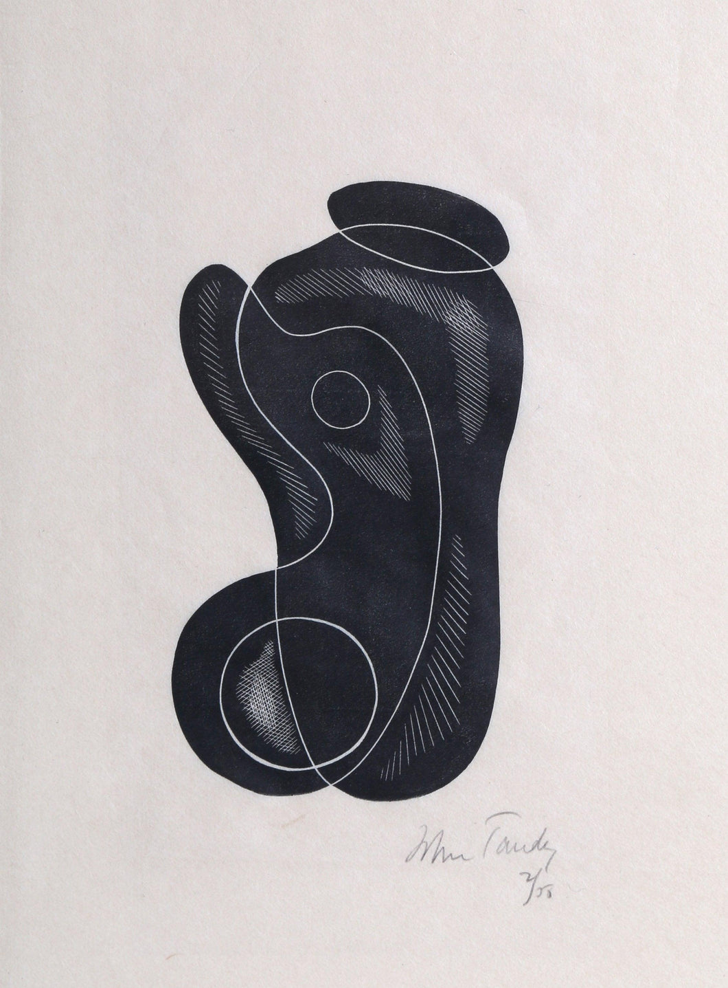 Untitled 5 Woodcut | John Tandy,{{product.type}}