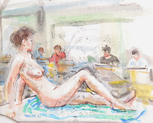 Untitled 575 Watercolor | Marshall Goodman,{{product.type}}