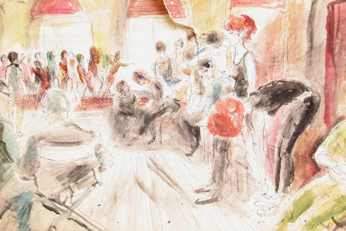 Untitled 585 Watercolor | Marshall Goodman,{{product.type}}