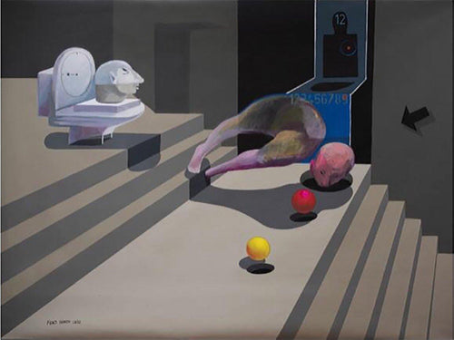 Untitled 7 acrylic | Fuad Hamdi,{{product.type}}