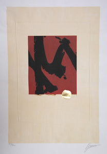 Untitled - Abstract M Lithograph | Max Hayslette,{{product.type}}