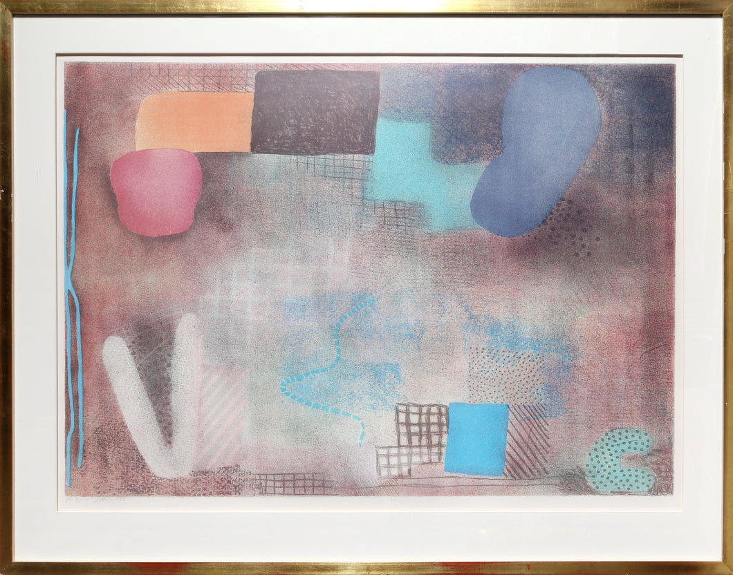 Untitled Abstract Screenprint | Robert Natkin,{{product.type}}