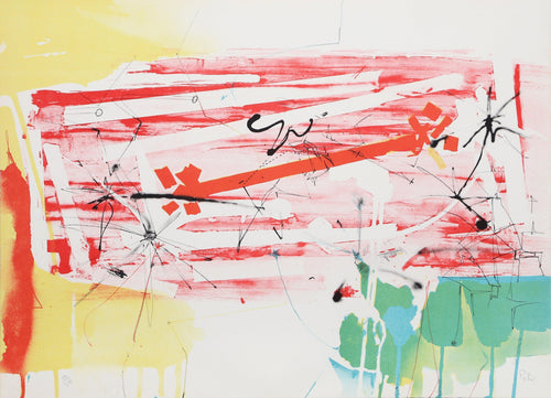 Untitled - Abstract with Sun Lithograph | Dimitri Petrov,{{product.type}}