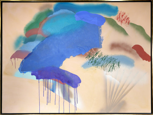 Untitled - Abstracted Landscape Acrylic | Catharine Warren,{{product.type}}