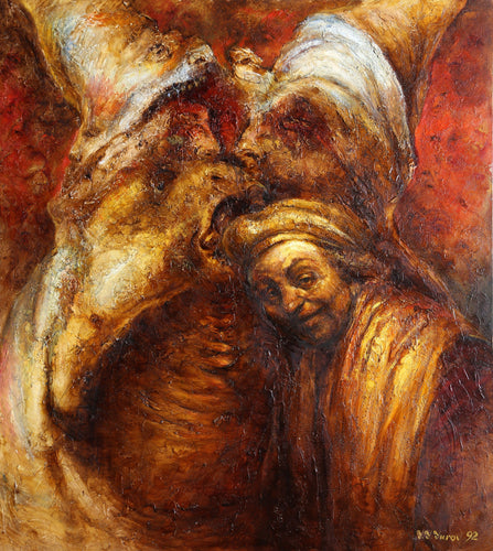 Untitled (After Rembrandt) Oil | Yuri Yurov,{{product.type}}