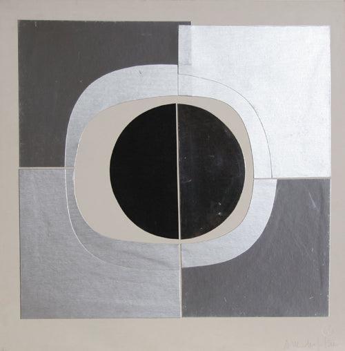 Untitled - Black Circle Mixed Media | Amadeo Gabino,{{product.type}}