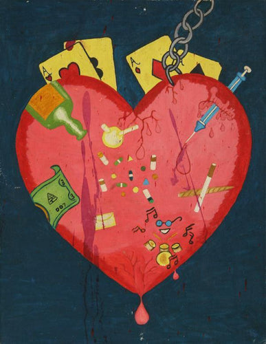 Untitled - Bleeding Heart Oil | La'Roy Fleming,{{product.type}}