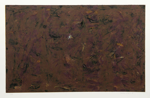 Untitled - Brown Abstract Etching | Milton Resnick,{{product.type}}