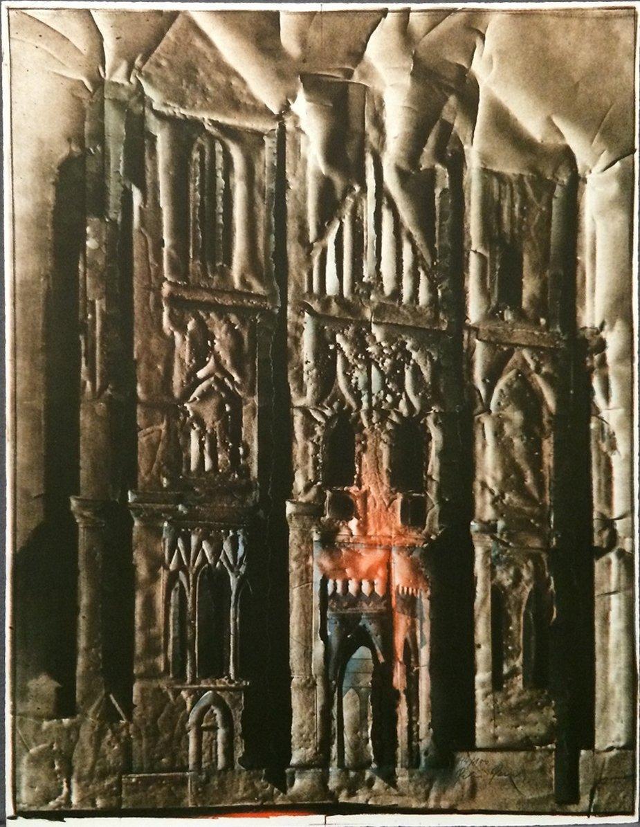 Untitled - Cathedral Lithograph | Peter Paul,{{product.type}}