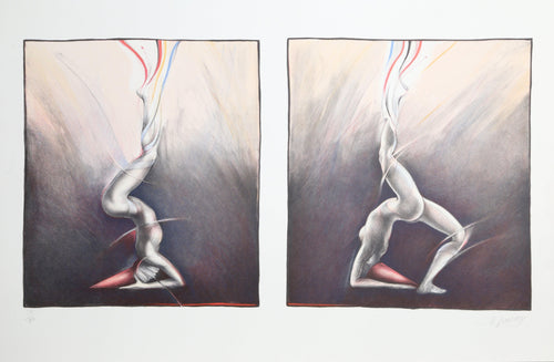 Untitled (Circus Dancer) Lithograph | Helene Guetary,{{product.type}}