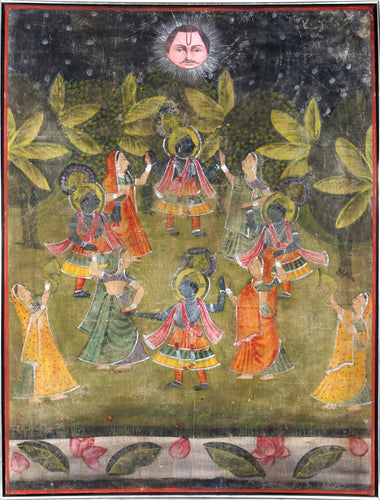 Untitled - Dancing with the Gods Mixed Media | Unknown, Indian,{{product.type}}