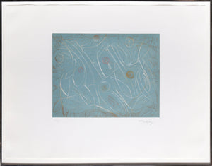Untitled Etching in Green Etching | Mark Tobey,{{product.type}}
