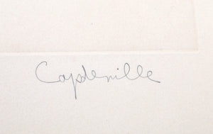 Untitled Etching | Jean Capdeville,{{product.type}}