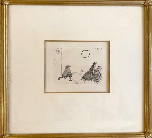 Untitled Etching | Pablo Picasso,{{product.type}}