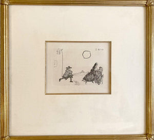 Untitled Etching | Pablo Picasso,{{product.type}}