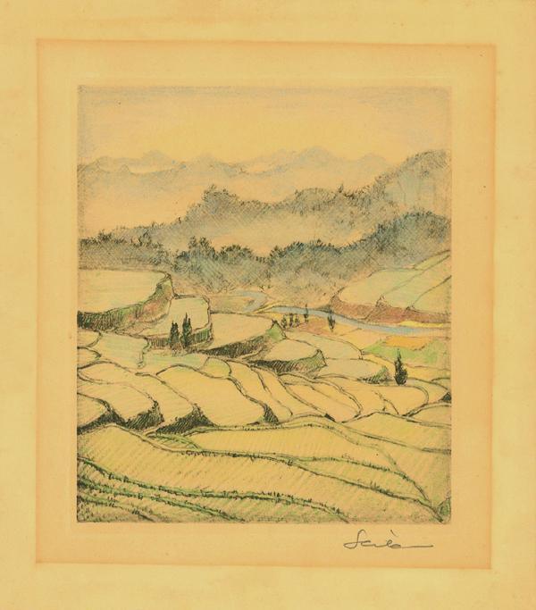 Untitled - Fields Etching | Willy Seiler,{{product.type}}