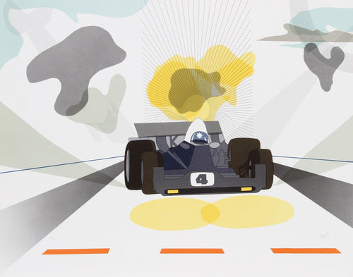 Untitled - Finish Line II Lithograph | Raymond Loewy,{{product.type}}