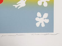 Untitled - Flowers and Birds Etching | Mireille Kramer,{{product.type}}