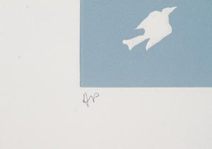 Untitled - Flowers and Birds Etching | Mireille Kramer,{{product.type}}
