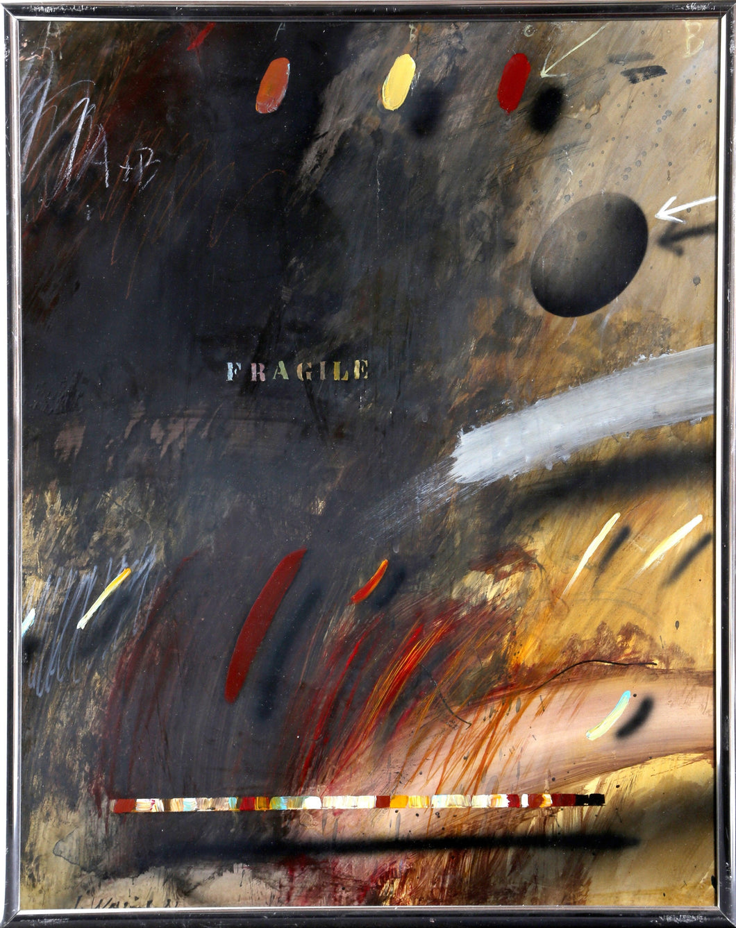 Untitled - Fragile I Mixed Media | Warhoek,{{product.type}}