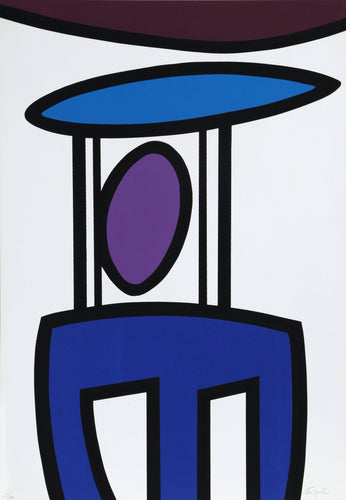 Untitled from 10/10 Printmakers Portfolio Screenprint | Michael Knigin,{{product.type}}