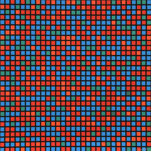 Untitled from 9x5 Konkret Portfolio Screenprint | Francois Morellet,{{product.type}}