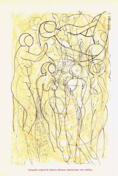 Untitled from Conocer Lithograph | Gustavo Zalamea,{{product.type}}