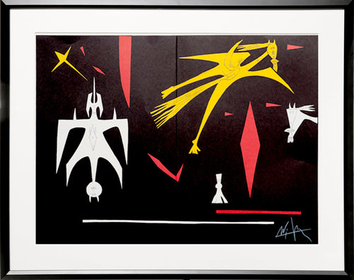 Untitled from Derriere Le Miroir Lithograph | Wifredo Lam,{{product.type}}