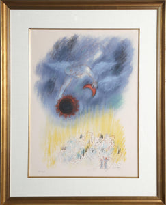 Untitled from the Prophets Suite Lithograph | Reuven Rubin,{{product.type}}