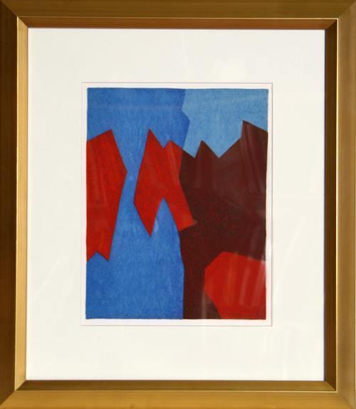 Untitled from XX Siecle #31(Panorama 68) Lithograph | Serge Poliakoff,{{product.type}}