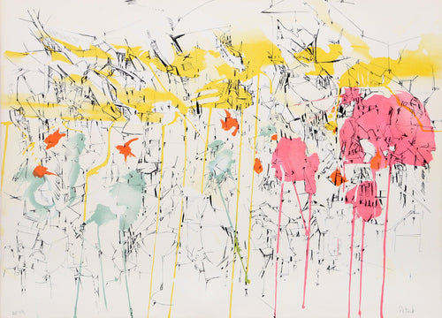 Untitled - Futuristic Cityscape III Lithograph | Dimitri Petrov,{{product.type}}