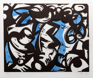Untitled - G Woodcut | Charlie Hewitt,{{product.type}}
