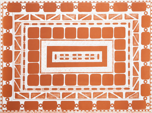 Untitled - Geometric Design Screenprint | Mary Grigoriadis,{{product.type}}