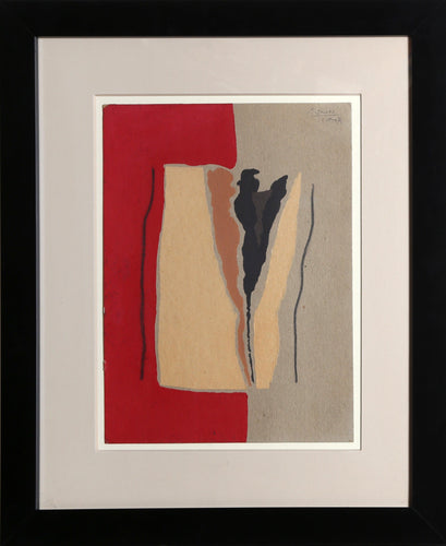 Untitled Gouache | Robert Motherwell,{{product.type}}