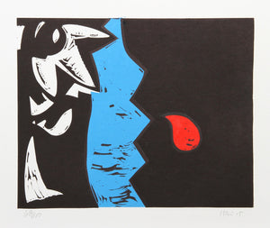 Untitled - H Woodcut | Charlie Hewitt,{{product.type}}