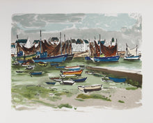 Untitled - Harbor Lithograph | Laurent Marcel Salinas,{{product.type}}