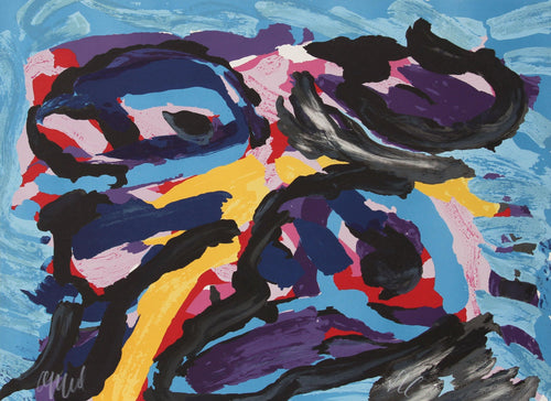 Untitled - I Lithograph | Karel Appel,{{product.type}}