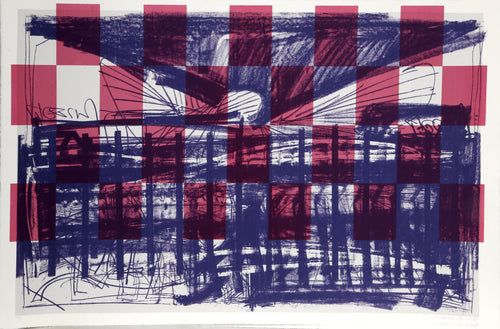 Untitled II Screenprint | Moshe Kupferman,{{product.type}}