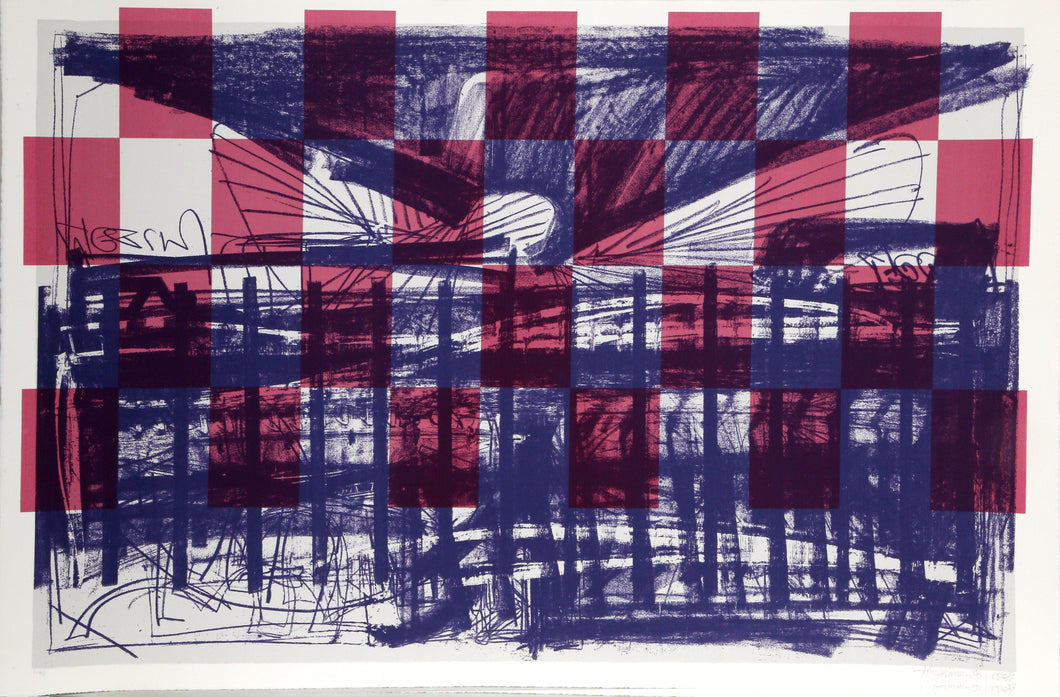 Untitled II Screenprint | Moshe Kupferman,{{product.type}}