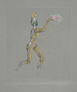 Untitled III Etching | Leonor Fini,{{product.type}}